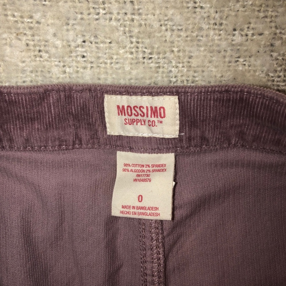 Lavender Corduroy Skirt Size 0